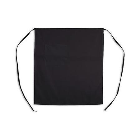 KNG 1 Pocket Black Bistro Apron 1041BLK